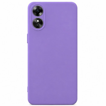 Soft Silicone Case for OPPO A17 - Lilac