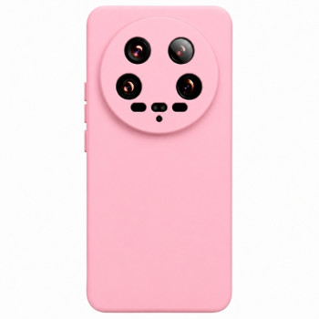 Soft Silicone Case for Xiaomi 14 Ultra - Pink