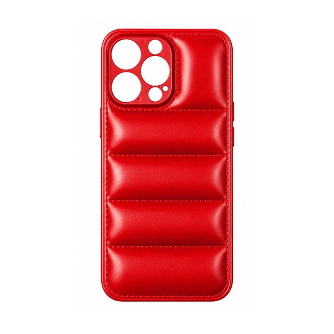 Wavy Θήκη Σιλικόνης για Apple iPhone 15 Pro - Κόκκινο