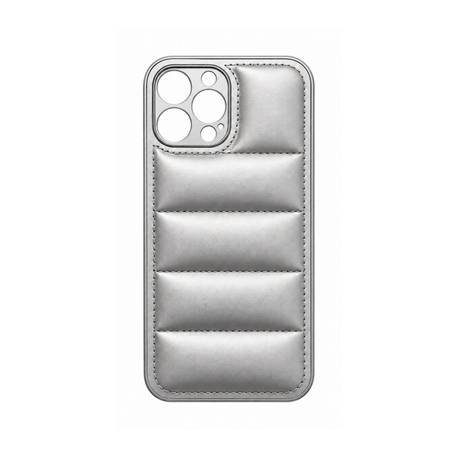 Wavy Θήκη Σιλικόνης για Apple iPhone 12 Pro - Ασημί
