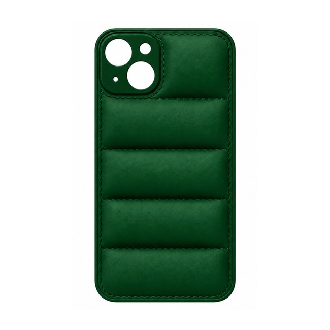 Wavy Θήκη Σιλικόνης για Apple iPhone 15 - Σκούρο Πράσινο