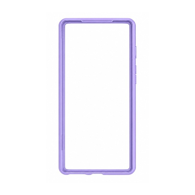 Διάφανη Θήκη με Χρωματιστό Πλαίσιο για Samsung Galaxy A50 / Samsung Galaxy A50s / Samsung Galaxy A30s - Μωβ