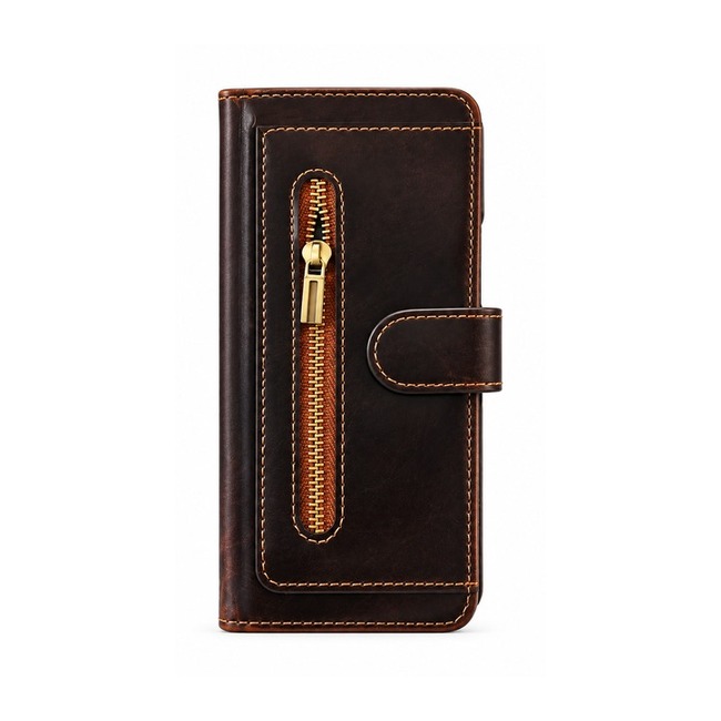 Δερμάτινη Θήκη Βιβλίο για Samsung Galaxy Z Fold 3 - Brown