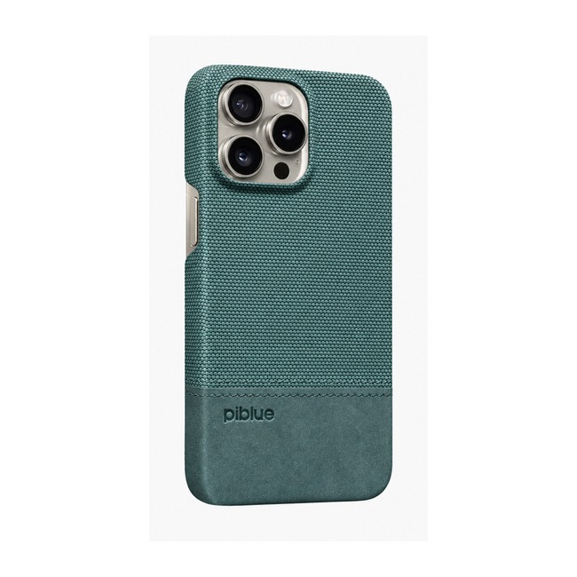 Δερμάτινη Αντιολισθητική Θήκη Piblue Half-Pack για Apple iPhone 14 Pro - Ανοιχτό Μπλε
