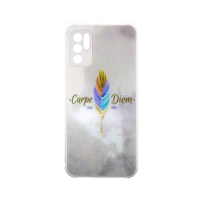 Θήκη Σιλικόνης με Σχέδιο για Xiaomi Redmi Note 10 5G - Carpe Diem