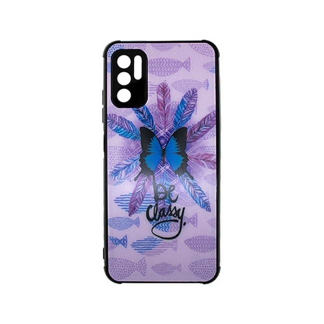 Θήκη Σιλικόνης με Σχέδιο για Xiaomi Redmi Note 10 5G - Be Classy Butterflies
