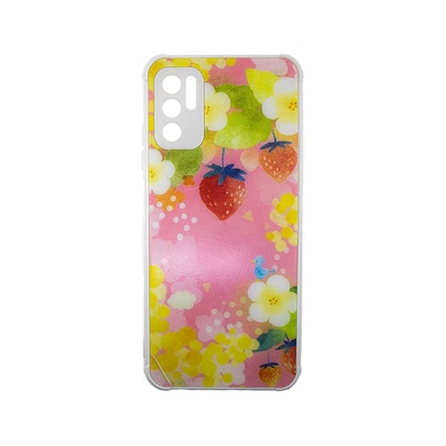 Θήκη Σιλικόνης με Σχέδιο για Xiaomi Redmi Note 10 5G - Straw
