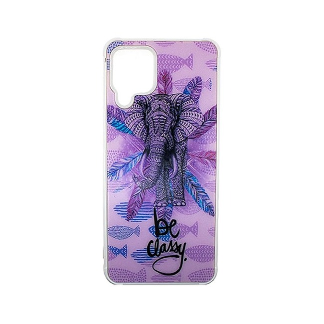 Θήκη Σιλικόνης με Σχέδιο για Samsung Galaxy A22 4G - Be Classy Elephant