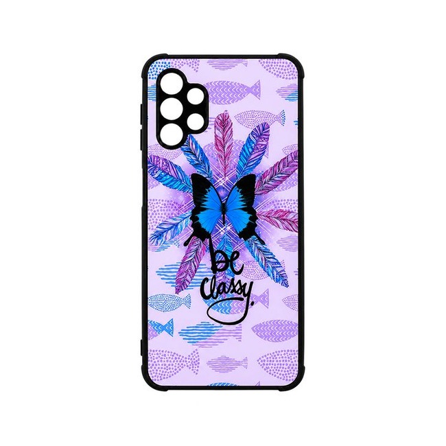 Θήκη Σιλικόνης με Σχέδιο για Samsung Galaxy A32 4G - Be Classy Butterflies