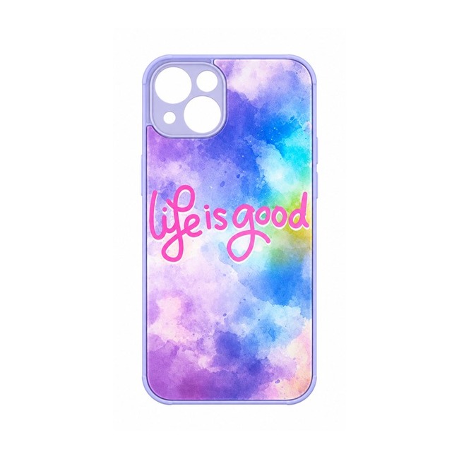 Θήκη Σιλικόνης με Σχέδιο για Apple iPhone 13 - Life Is Good