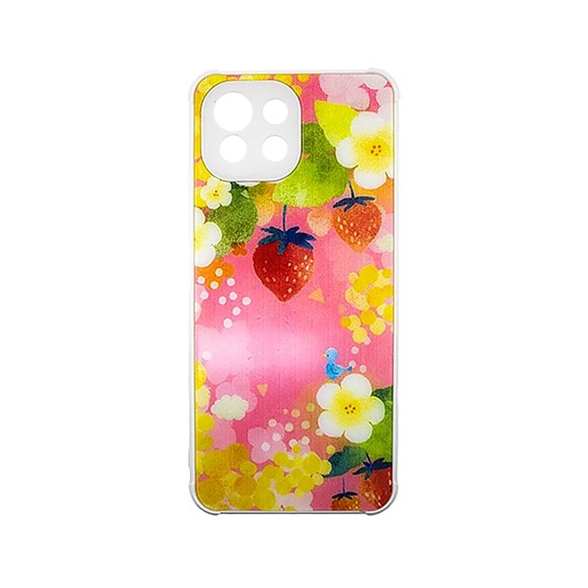 Θήκη Σιλικόνης με Σχέδιο για Xiaomi Mi 11 Lite - Straw