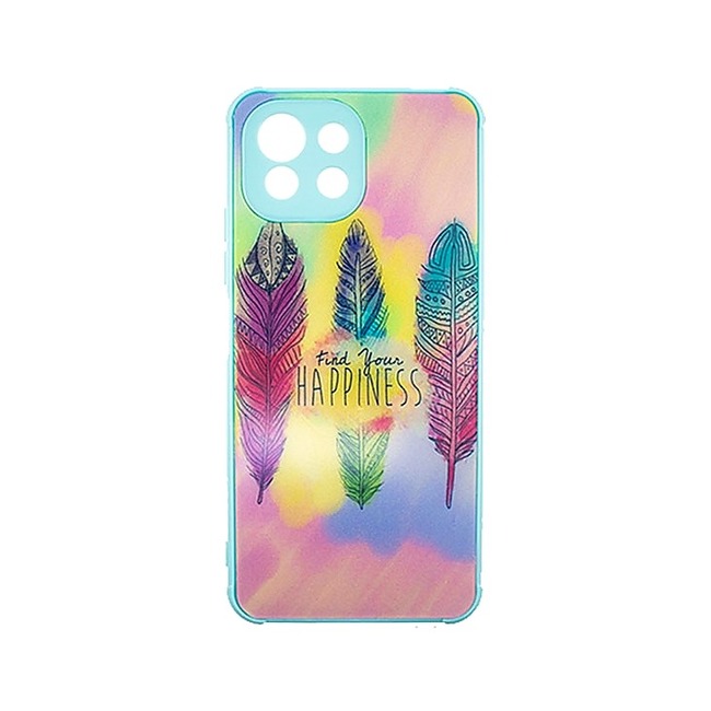 Θήκη Σιλικόνης με Σχέδιο για Xiaomi Mi 11 Lite - Find Your Happiness