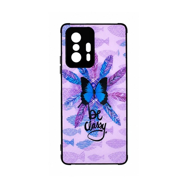 Θήκη Σιλικόνης με Σχέδιο για Xiaomi 11T - Be Classy Butterflies
