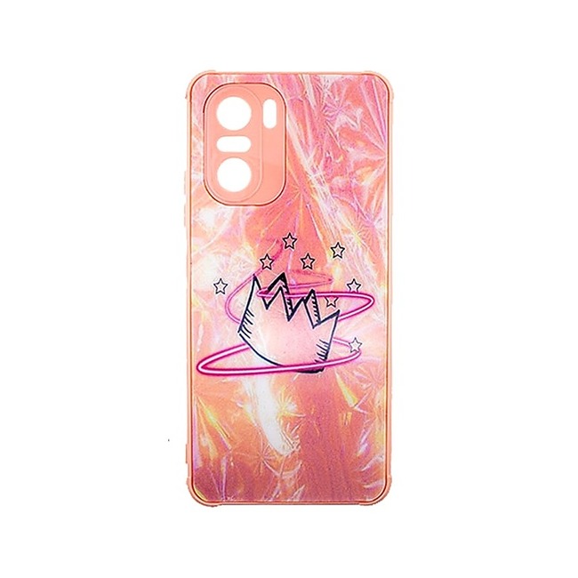 Θήκη Σιλικόνης με Σχέδιο για Xiaomi Poco F3 - Crown