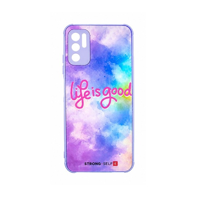 Θήκη Σιλικόνης με Σχέδιο για Xiaomi Poco M3 Pro - Life Is Good