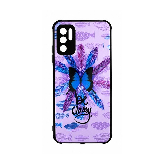Θήκη Σιλικόνης με Σχέδιο για Xiaomi Poco M3 Pro - Be Classy Butterflies