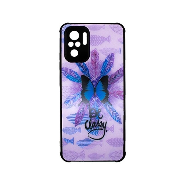 Θήκη Σιλικόνης με Σχέδιο για Xiaomi Redmi Note 10S - Be Classy Butterflies