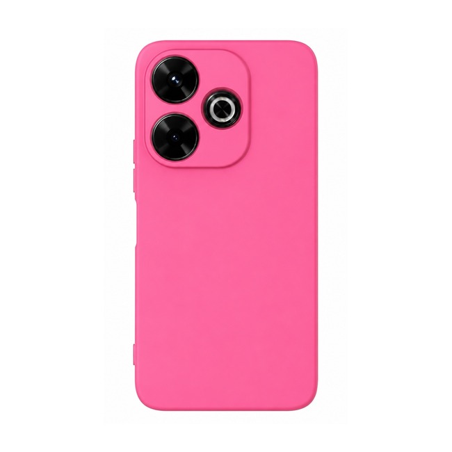 θήκη σιλικόνης (Soft) για Xiaomi Poco M6 4G - ροζ