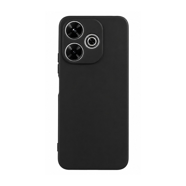 θήκη σιλικόνης (Soft) για Xiaomi Redmi 13 4G - μαύρη