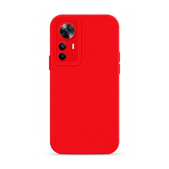 θήκη σιλικόνης (Soft) για Xiaomi 12T Pro - κόκκινη