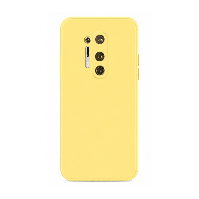θήκη σιλικόνης (Soft) για OnePlus 8 Pro - κίτρινη