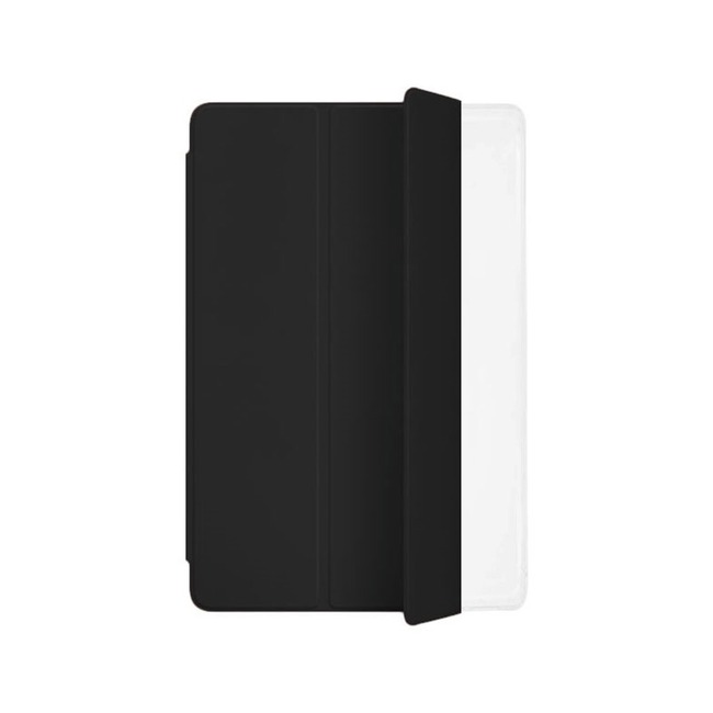 Tri-Fold Tablet Case with Transparent Back για Apple iPad AIR 2020 10.9 inch - μαύρη