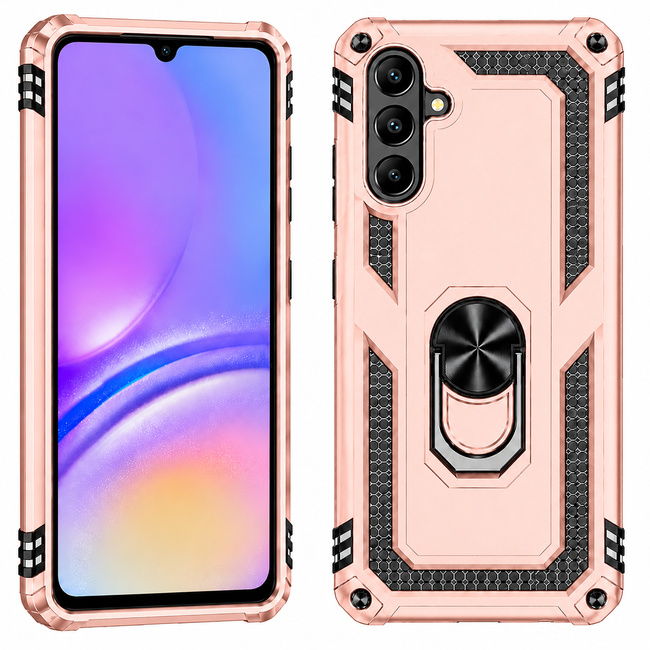 Θήκη Armor για Samsung Galaxy A04s - ροζ χρυσή