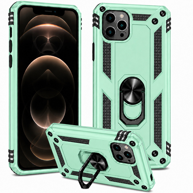 Θήκη Armor για Apple iPhone 12 Pro Max - πράσινη
