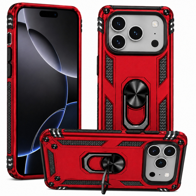 Θήκη Armor για Apple iPhone 17 Pro - κόκκινη
