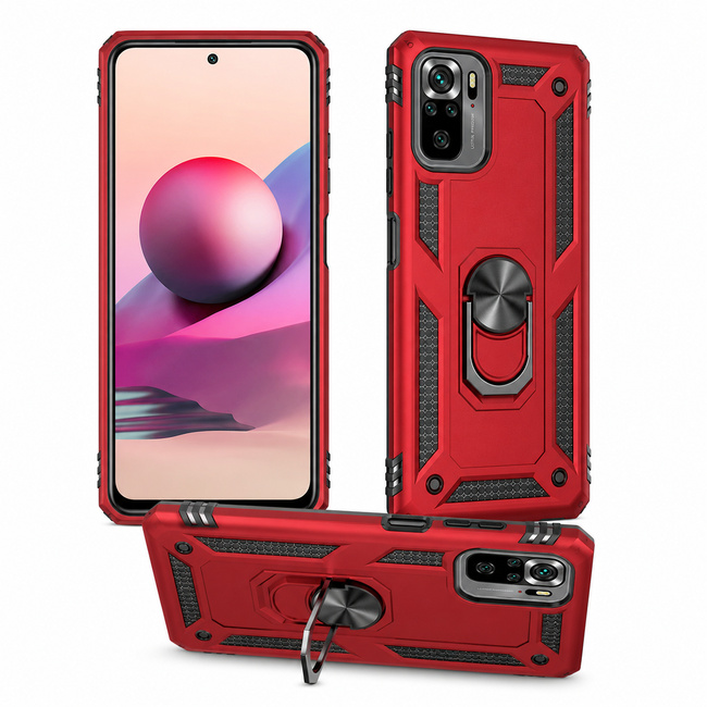 Θήκη Armor για Xiaomi Redmi Note 10S - κόκκινη