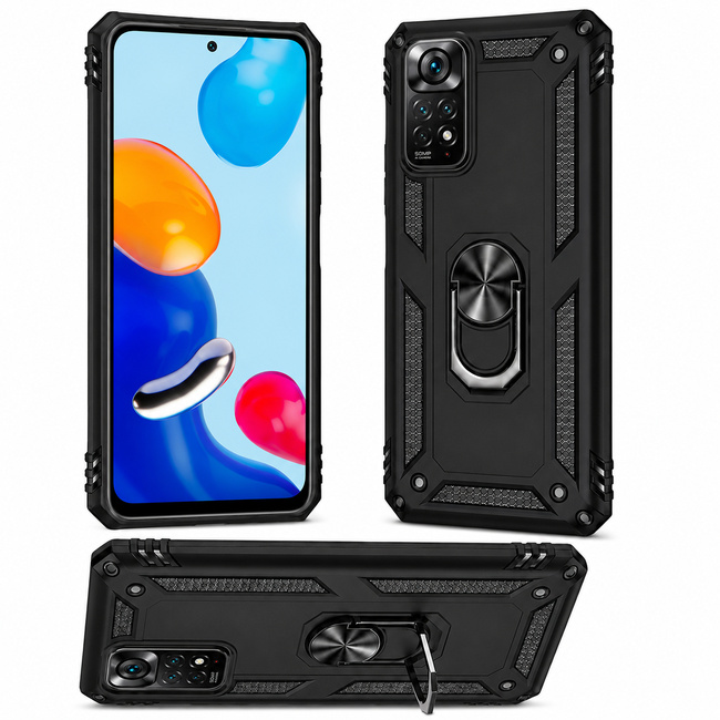 Θήκη Armor για Xiaomi Redmi Note 11S 4G - μαύρη