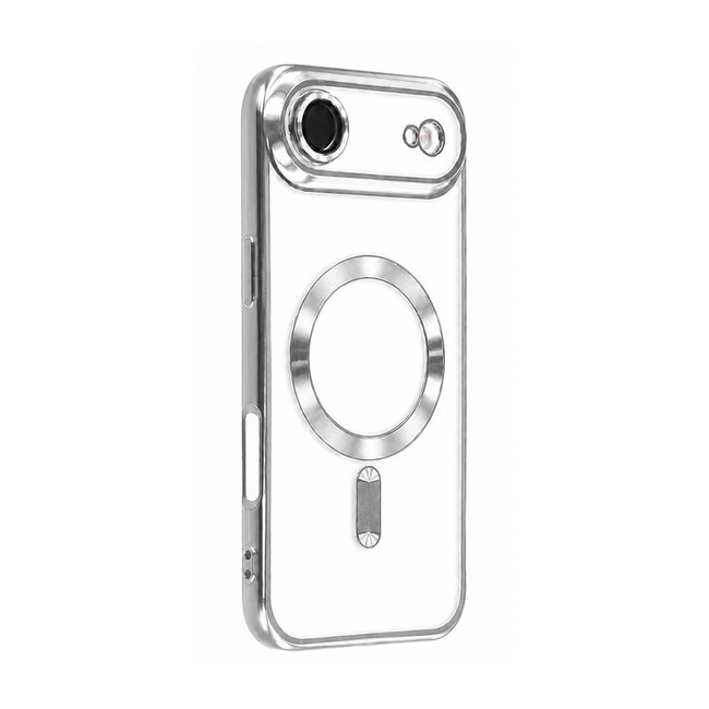 Θήκη MagSafe με προστασία κάμερας για Apple iPhone 17 Air - ασημί
