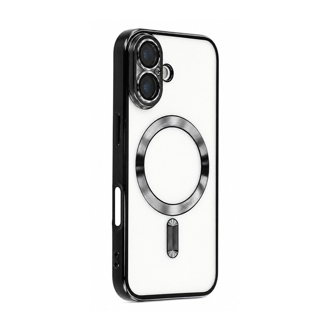 Θήκη MagSafe με προστασία κάμερας για Apple iPhone 16 - μαύρη
