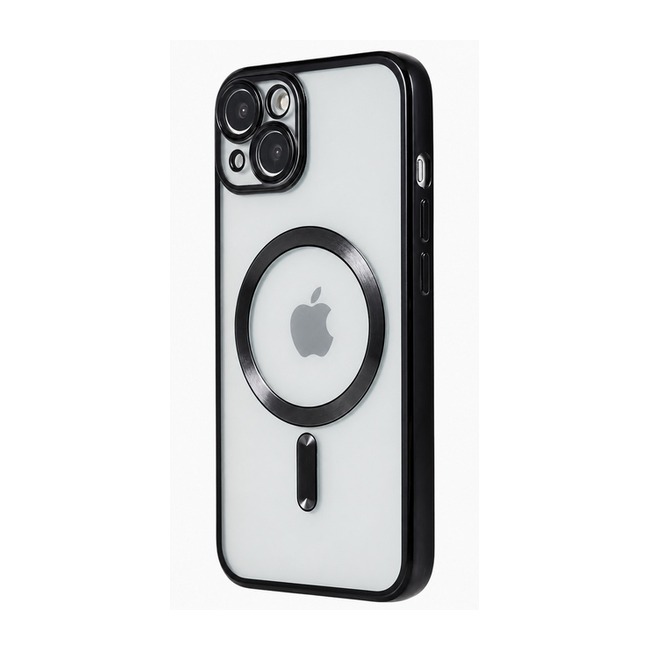Θήκη MagSafe με προστασία κάμερας για Apple iPhone 15 - μαύρη