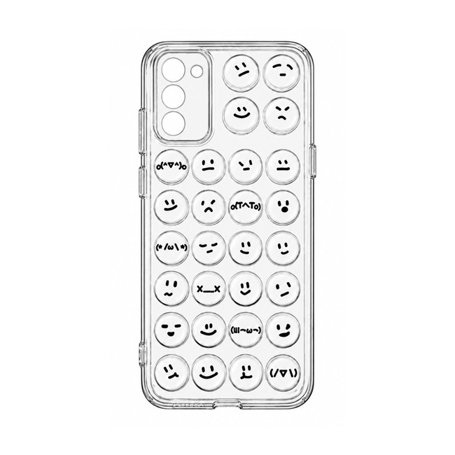 Διάφανη Θήκη Emoji για Samsung Galaxy A02s / Samsung Galaxy A03s - Διάφανο