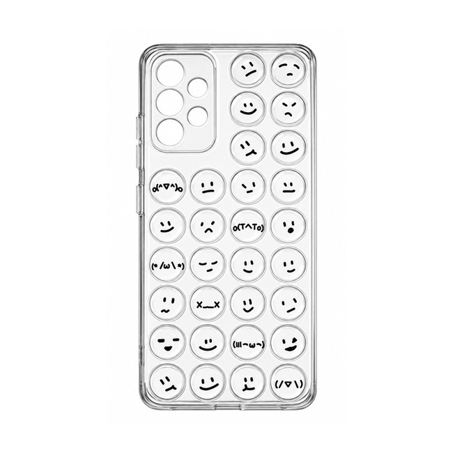 Διάφανη Θήκη Emoji για Samsung Galaxy A32 4G - Διάφανο