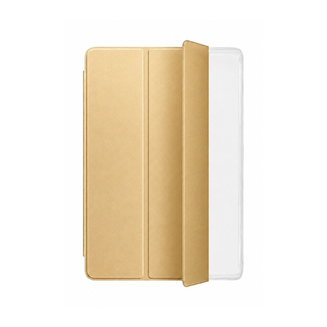 Tri-Fold Tablet Case with Transparent Back για Samsung Galaxy Tab A 10.5 2018 - χρυσή
