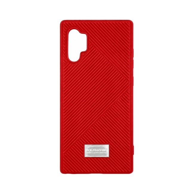 Jelline Bumper Case για Samsung Galaxy Note 10 Plus - κόκκινη