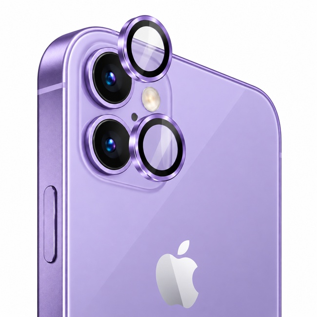 Προστατευτικό τζαμάκι κάμερας One by One για Apple iPhone 11 - μωβ