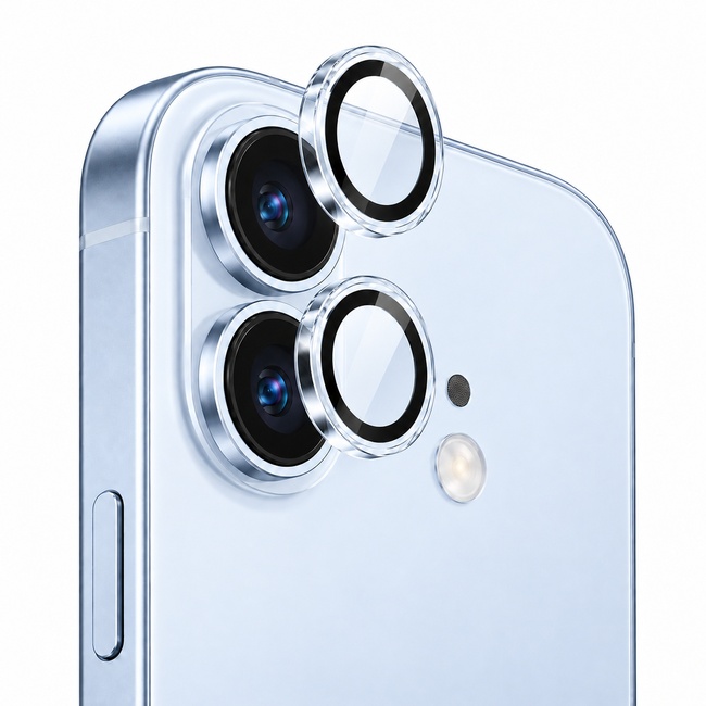 Προστατευτικό τζαμάκι κάμερας One by One για Apple iPhone 17 - διάφανη