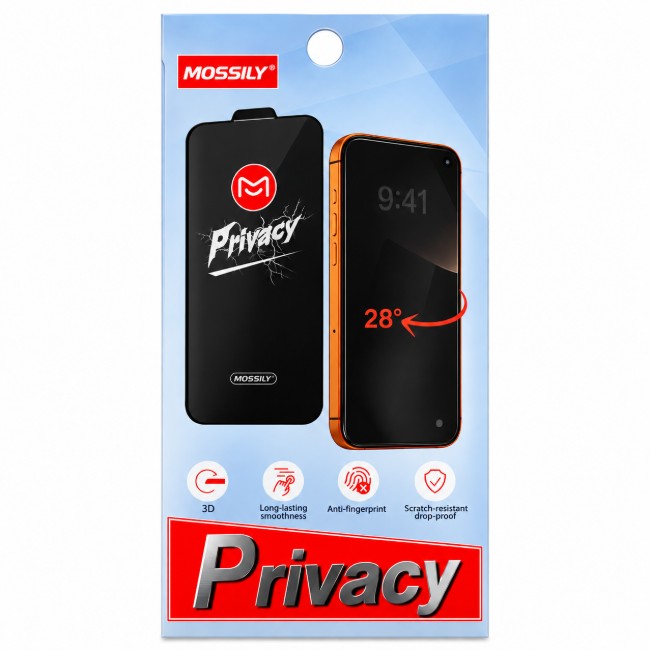 Προστατευτικό Τζαμάκι Privacy Mossily για Samsung Galaxy A35 / Samsung Galaxy A55