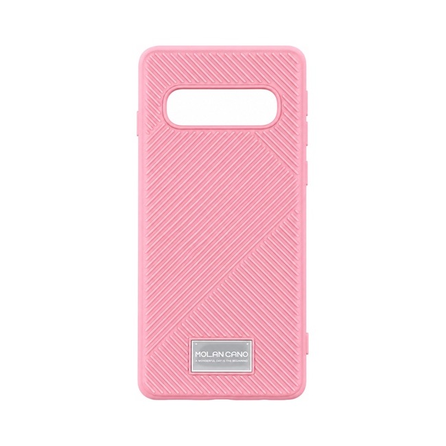 Jelline Bumper Case για Samsung Galaxy S10 Plus - ροζ