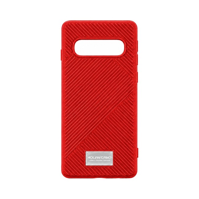 Jelline Bumper Case για Samsung Galaxy S10 - κόκκινη