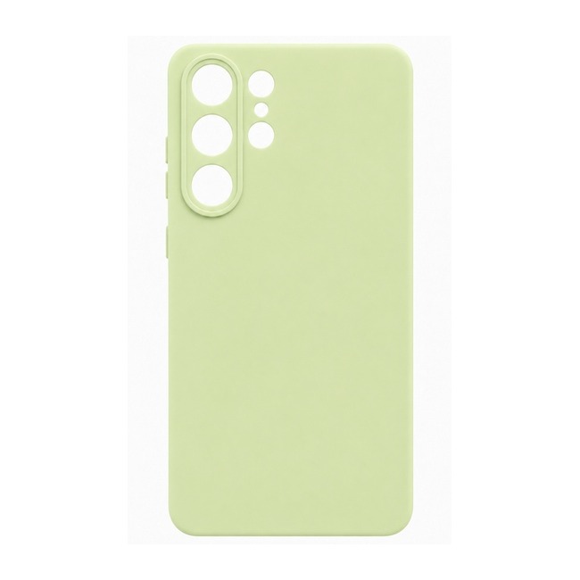 θήκη σιλικόνης (Soft) για Samsung Galaxy S24 Ultra - φιστικί