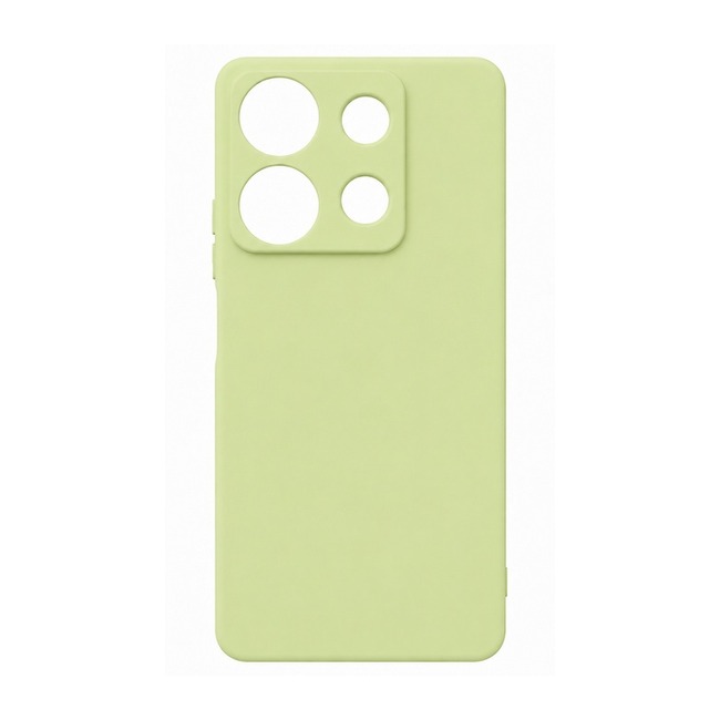 θήκη σιλικόνης (Soft) για Xiaomi Redmi Note 13 4G - φιστικί