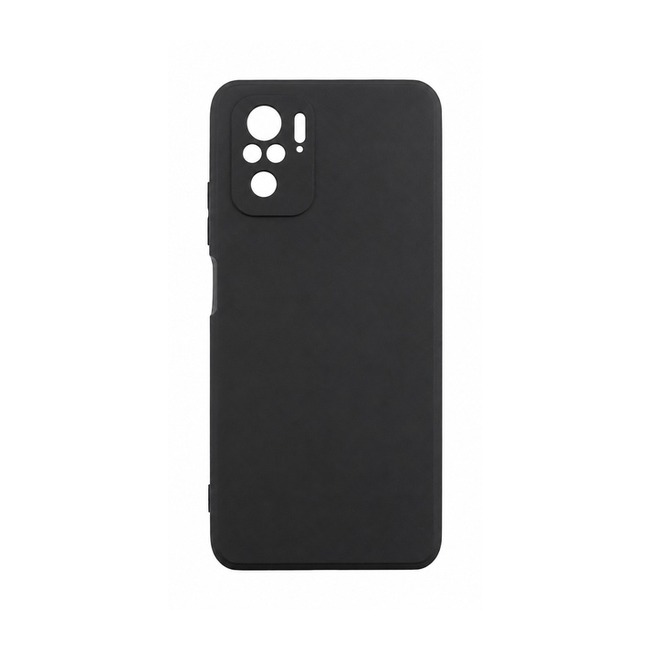 θήκη σιλικόνης (Soft) για Xiaomi Redmi Note 10 4G - μαύρη