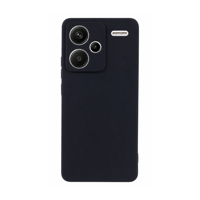 θήκη σιλικόνης (Soft) για Xiaomi Redmi Note 13 Pro+ - μαύρη