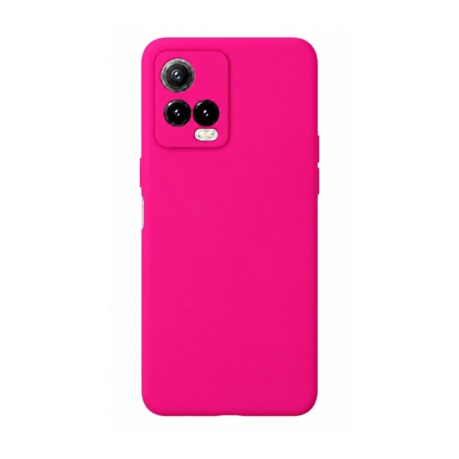 θήκη σιλικόνης (Soft) για Motorola Moto Edge 30 Fusion - φούξια