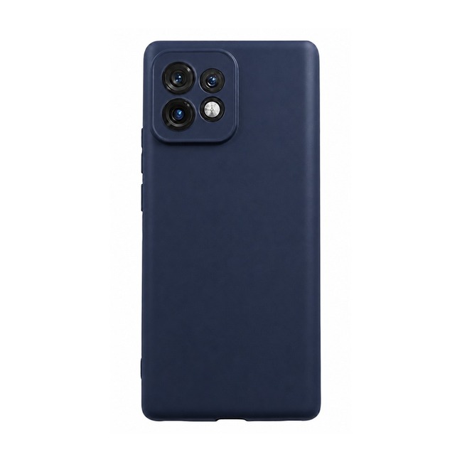 θήκη σιλικόνης (Soft) για Motorola Moto Edge 40 Pro - μπλε ναυτικό