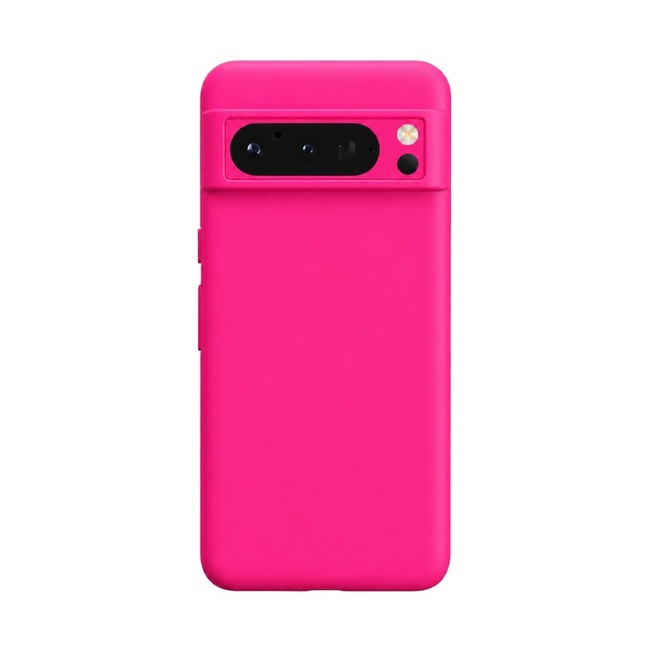 θήκη σιλικόνης (Soft) για Google Pixel 8 Pro - φούξια